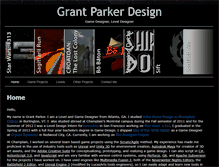 Tablet Screenshot of grantparkerdesign.com
